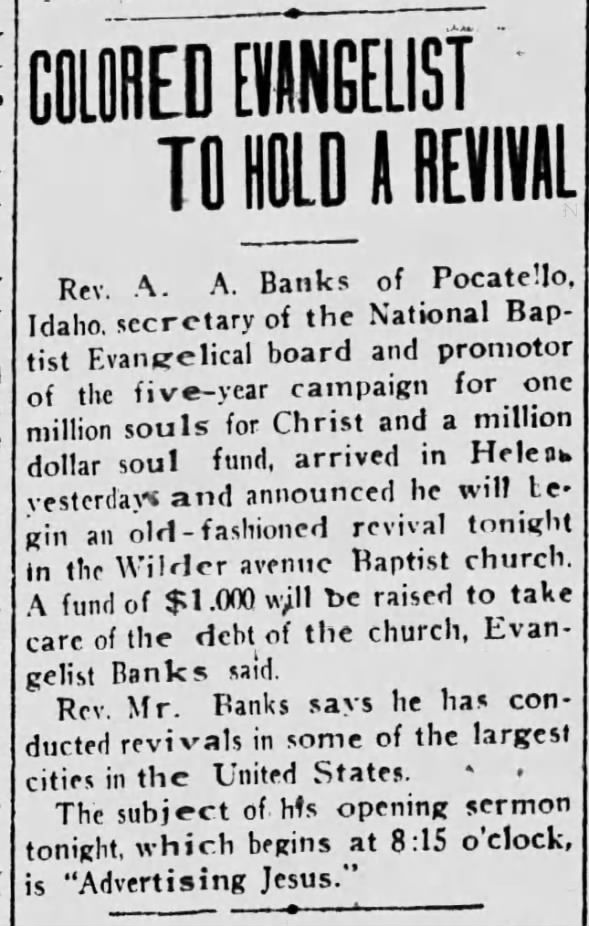 Clipping from The Independent-Record